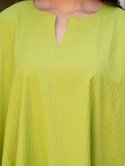 Feeling Lucky Lurex Kaftan set