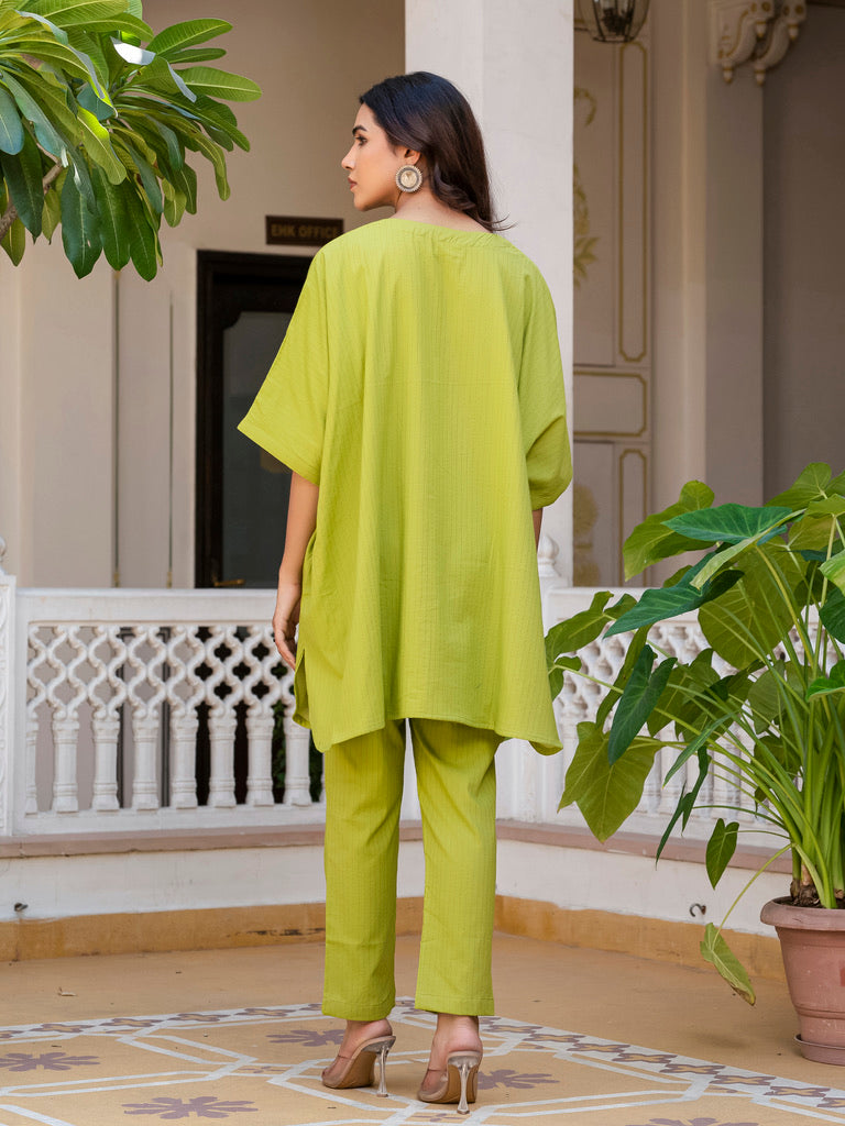 Feeling Lucky Lurex Kaftan set