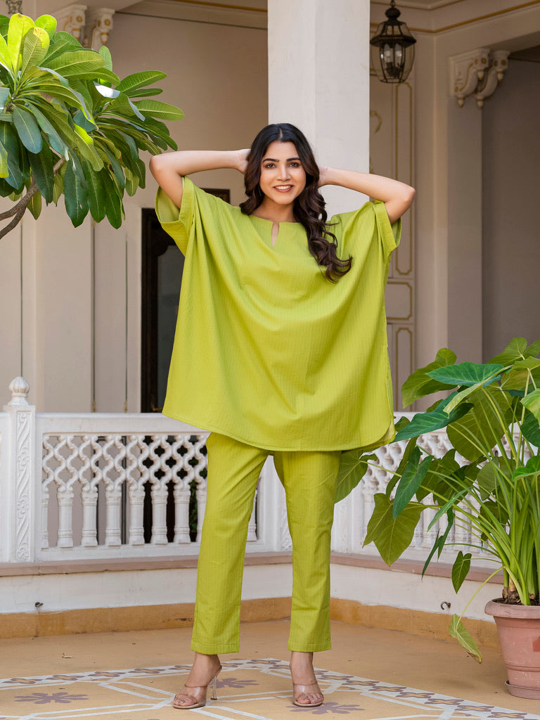 Feeling Lucky Lurex Kaftan set
