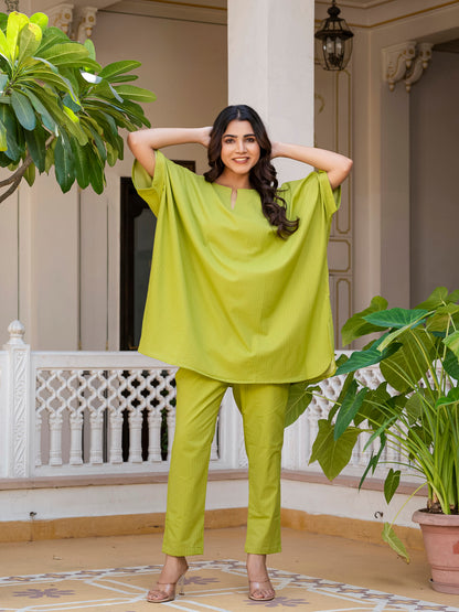 Feeling Lucky Lurex Kaftan set