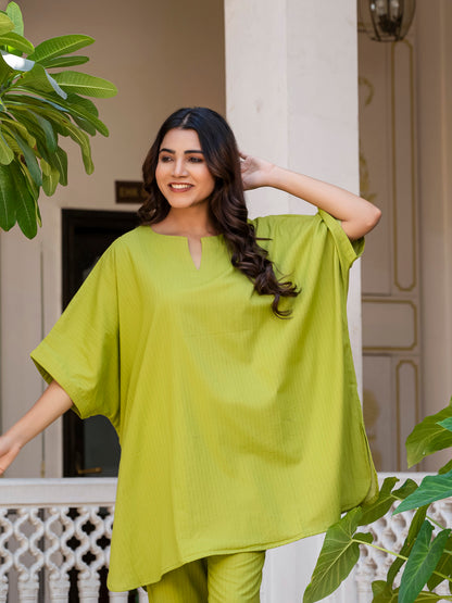 Feeling Lucky Lurex Kaftan set
