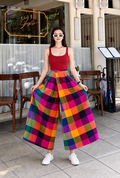 Lola Check Pants