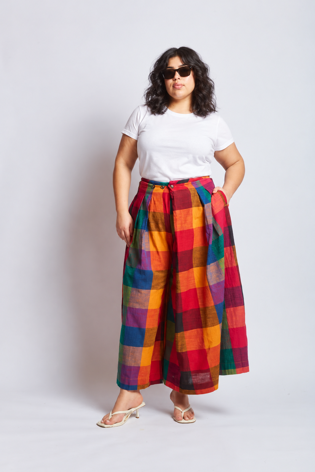 Lola Check Pants